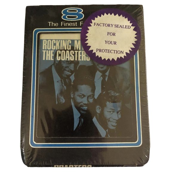 Rocking My Soul THE COASTERS Sealed 8 Track Tape 8T-ORB-7050 Orbit - Picture 1 of 2